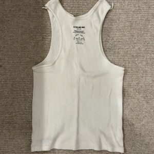 Orseund Iris Ivory Ribbed Tank